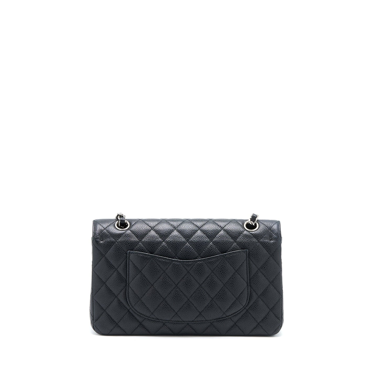 Chanel Medium Classic Double Flap Bag Caviar Black SHW