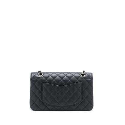 Chanel Medium Classic Double Flap Bag Caviar Black SHW