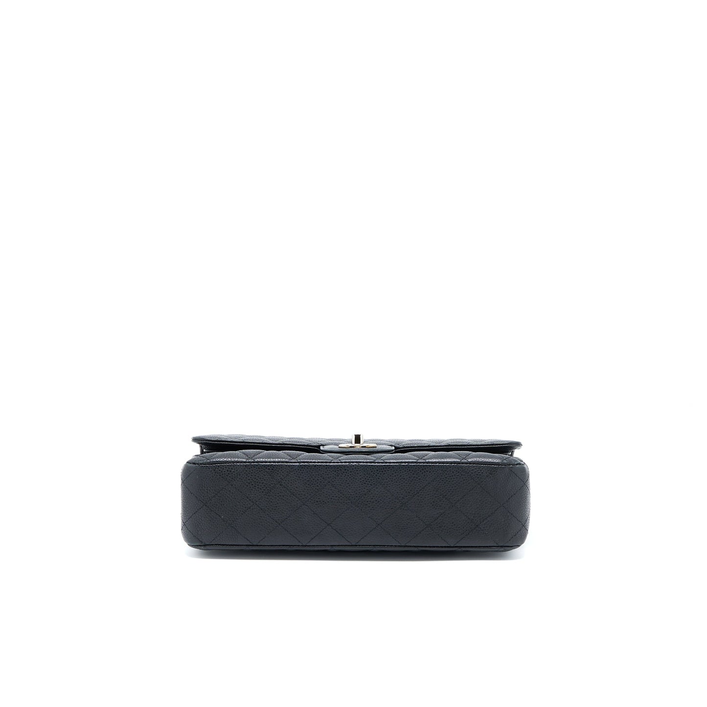 Chanel Medium Classic Double Flap Bag Caviar Black SHW