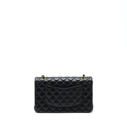 Chanel Classic Double Flap Bag Lambskin Black GHW