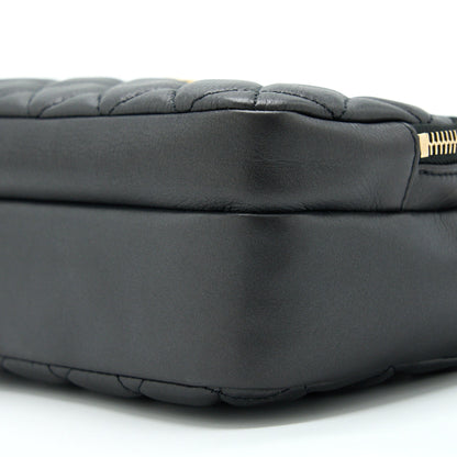 Chanel Camera Case Quilted Calfskin Black GHW