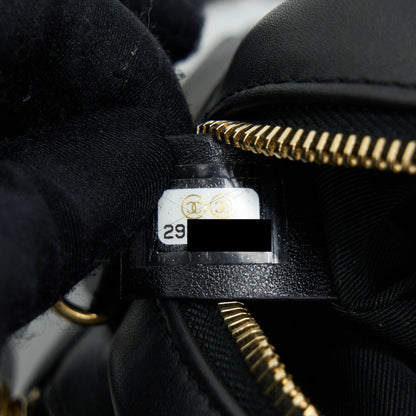 Chanel Camera Case Quilted Calfskin Black GHW