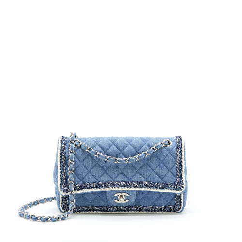 Chanel Classic Flap Medium Denim SHW