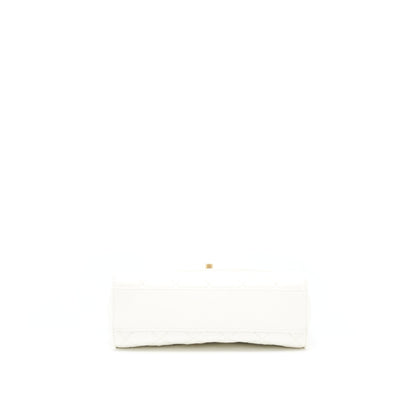 Chanel Seasonal Flap Bag Lambskin White GHW