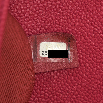 Chanel Messenger Crossbody Bag Caviar Red GHW