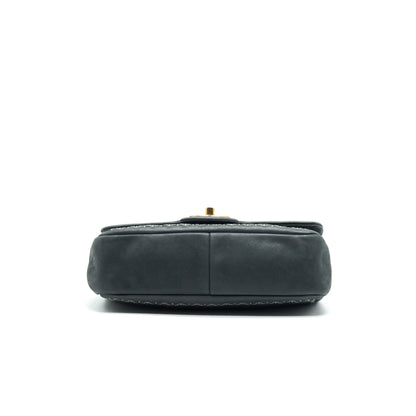 Chanel Suede Calfskin Mini Flap Bag