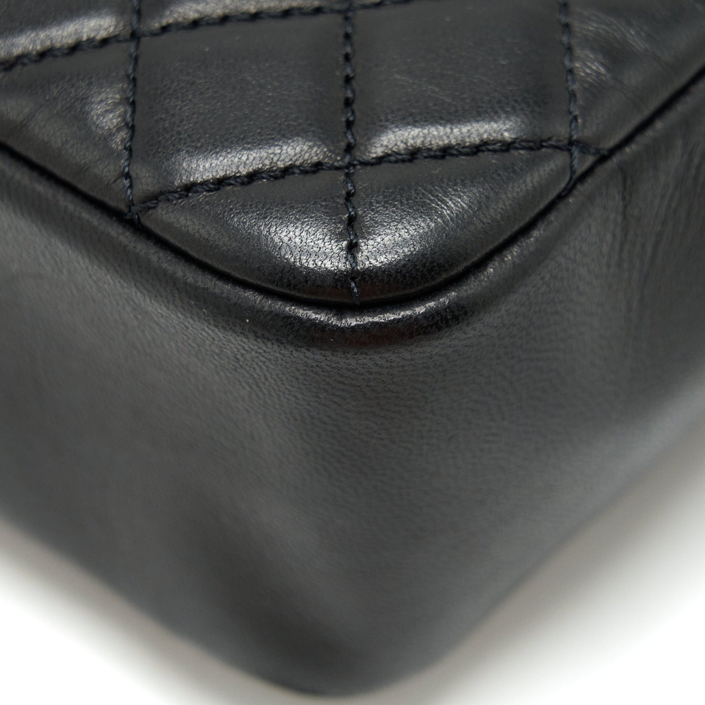 Chanel Westminster Shoulder Bag Lambskin Black LGHW