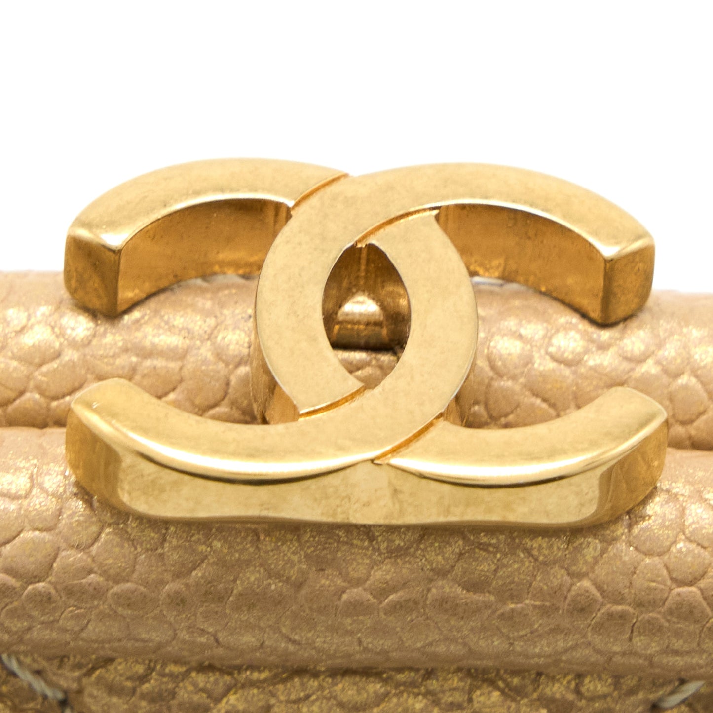 Chanel Timeless Clutch Caviar Gold Brushed GHW