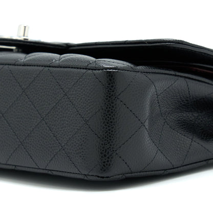 Chanel Classic Double Flap Bag Caviar Black SHW