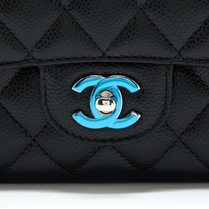 Chanel Classic Double Flap Bag Caviar Black SHW