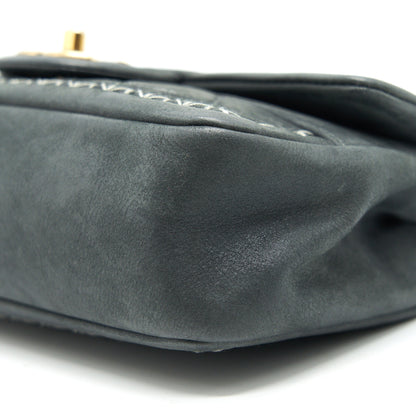 Chanel Suede Calfskin Mini Flap Bag