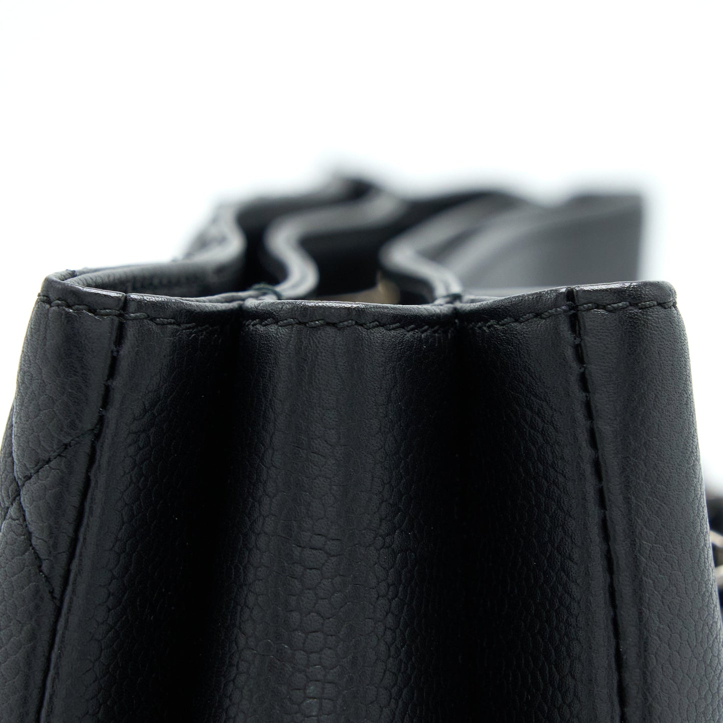 Chanel Urban Companion Tote Bag Caviar Black Ruthenium Hardware
