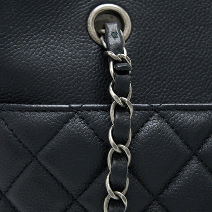 Chanel Urban Companion Tote Bag Caviar Black Ruthenium Hardware