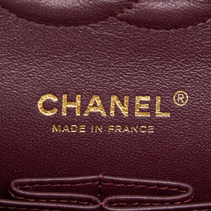 Chanel Classic Double Flap Bag Lambskin Black GHW