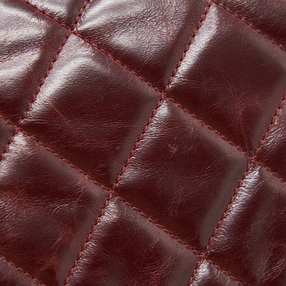 Chanel Quilted Shoulder Flap Bag Lambskin Red GHW