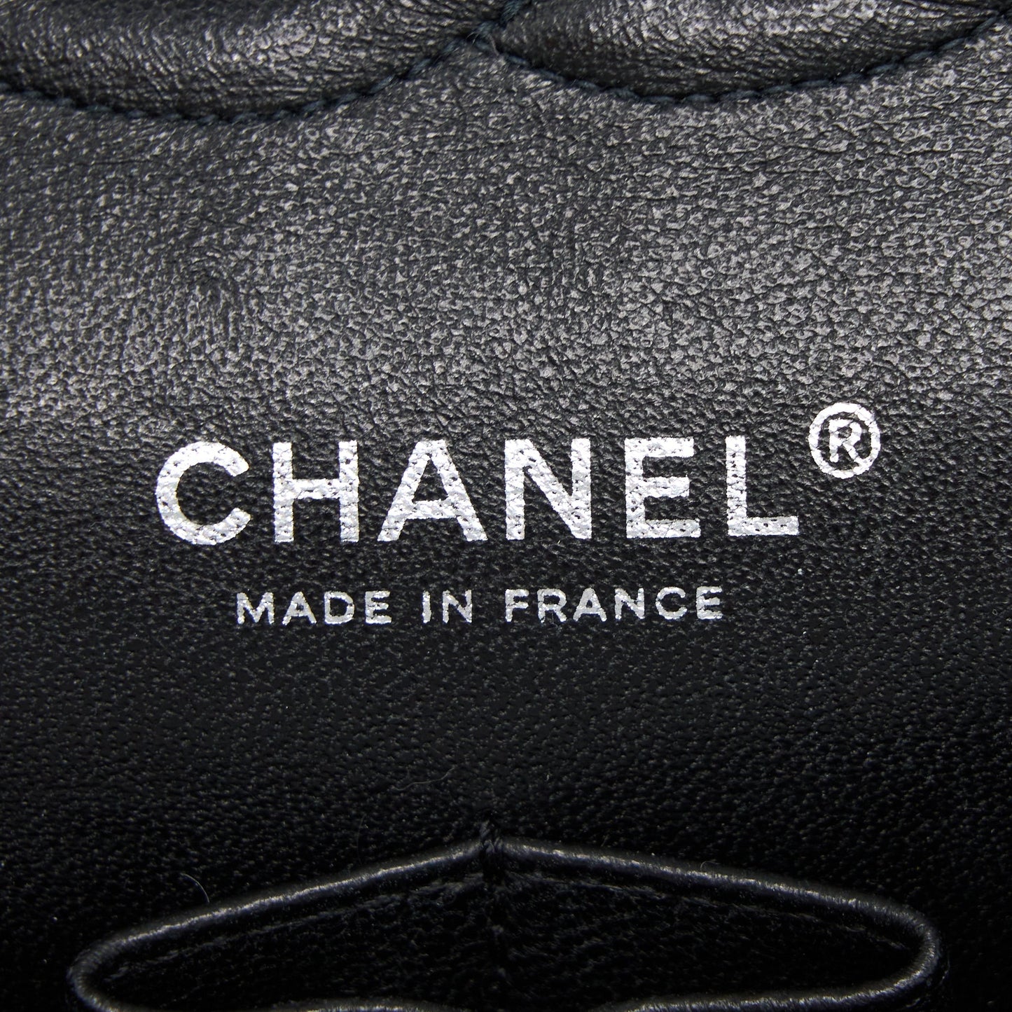 Chanel Classic Double Flap Bag Tweed Black/White SHW
