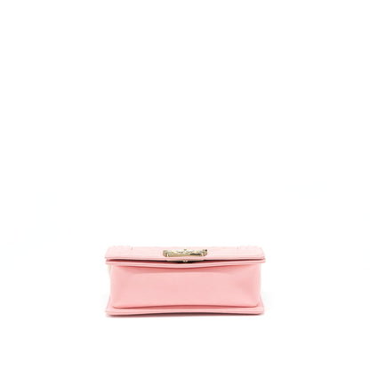 Chanel Small Boy Caviar Light Pink LGHW