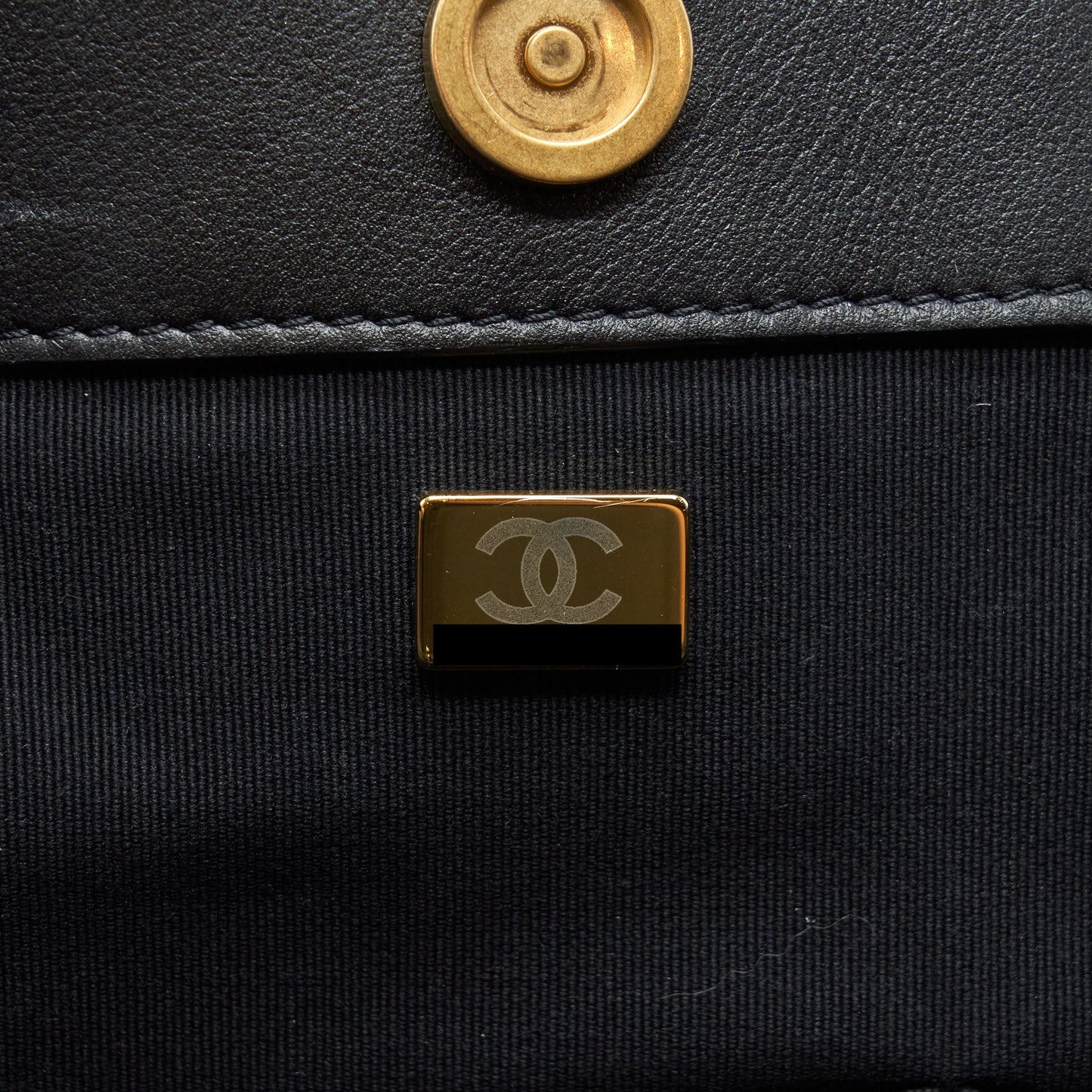 Chanel Supple Tote Black GHW (Microchip)