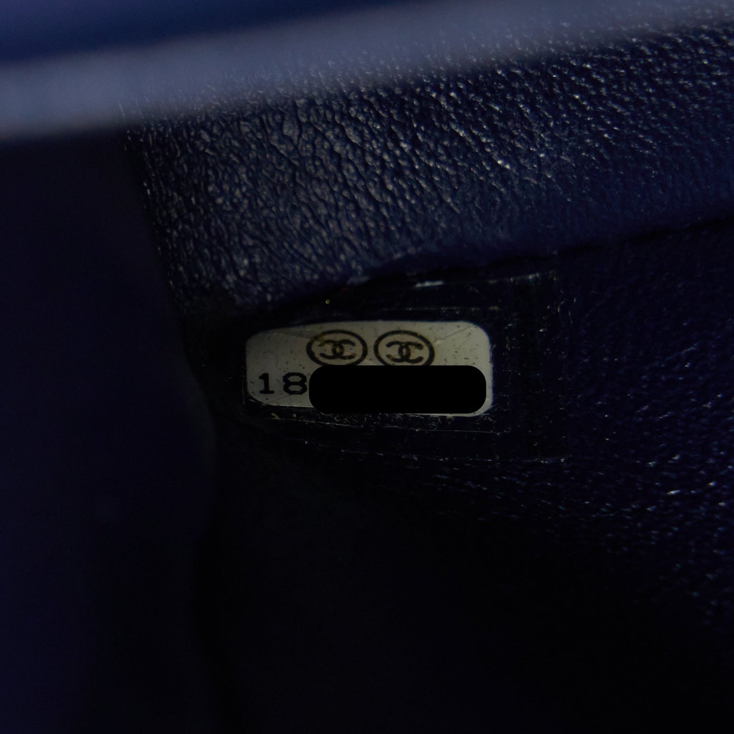 Chanel Medium Classic Double Flap Bag Caviar Navy Blue SHW