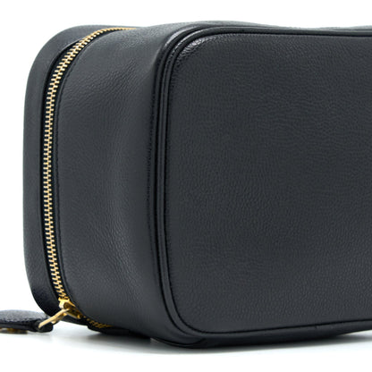 Chanel Vintage Vanity Case Caviar Black GHW