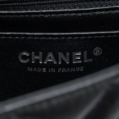 Chanel Mini 2.55 Reissue Chevron Calfskin So Black