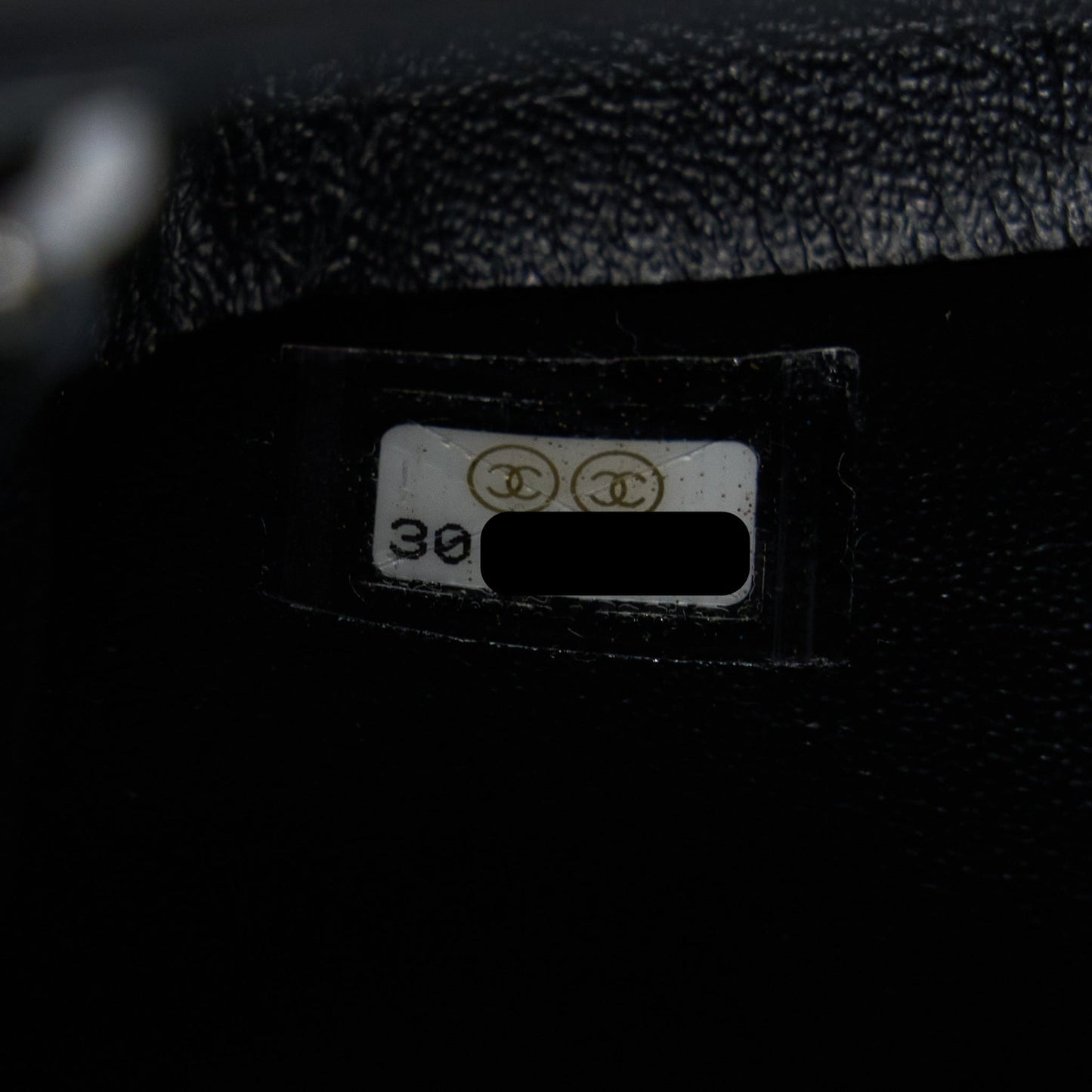 Chanel Mini 2.55 Reissue Chevron Calfskin So Black
