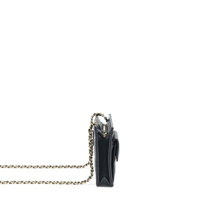 Chanel Mini Crossbody Bag Caviar Black GHW