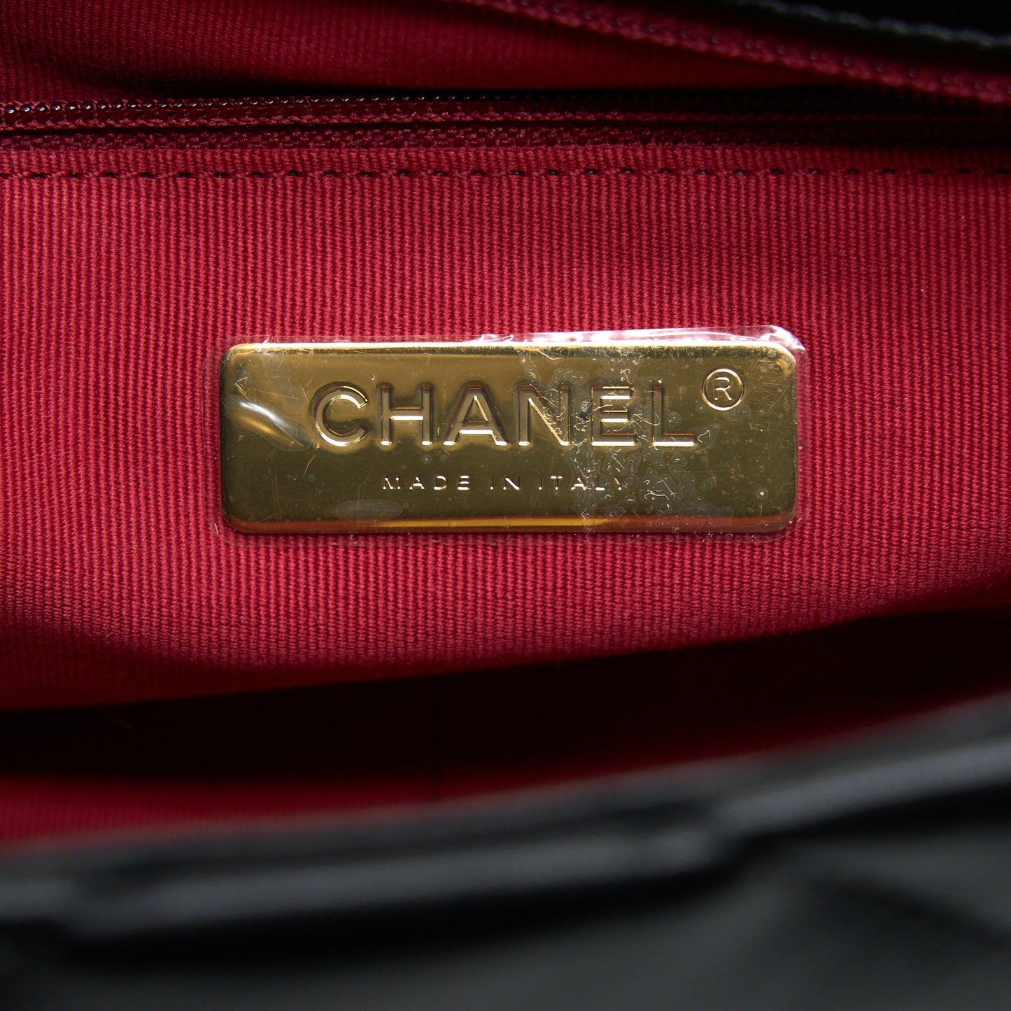 Chanel Small 19 Bag Lambskin Black With Multicolour Hardware (Microchip)