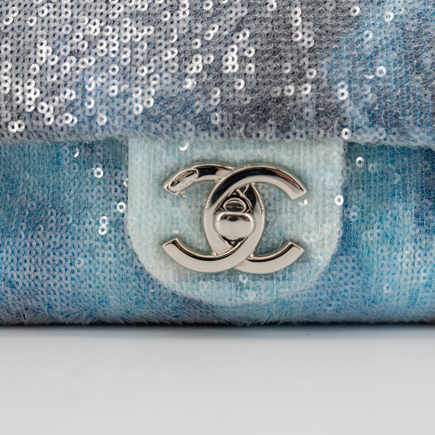 Chanel Sequin Waterfall Classic Flap Maxi Bag