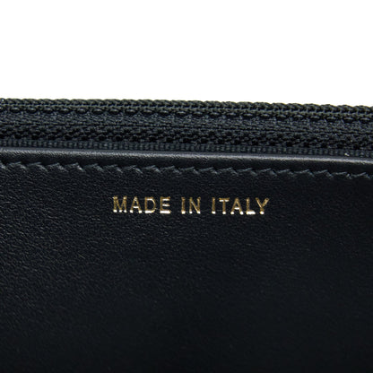Chanel Letter Top Handle Wallet On Chain Caviar Black GHW (Microchip)