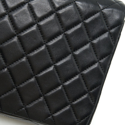 Chanel Quilted CC Pearl Logo Shoulder Flap Bag with Chain