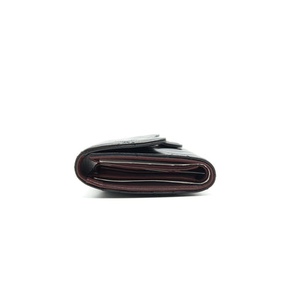 Chanel Classic Flap Wallet Lambskin Black SHW