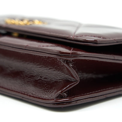 Chanel 19 Wallet On Chain Burgundy