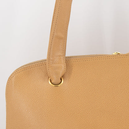 CHANEL VINTAGE golden ball shoulder bag