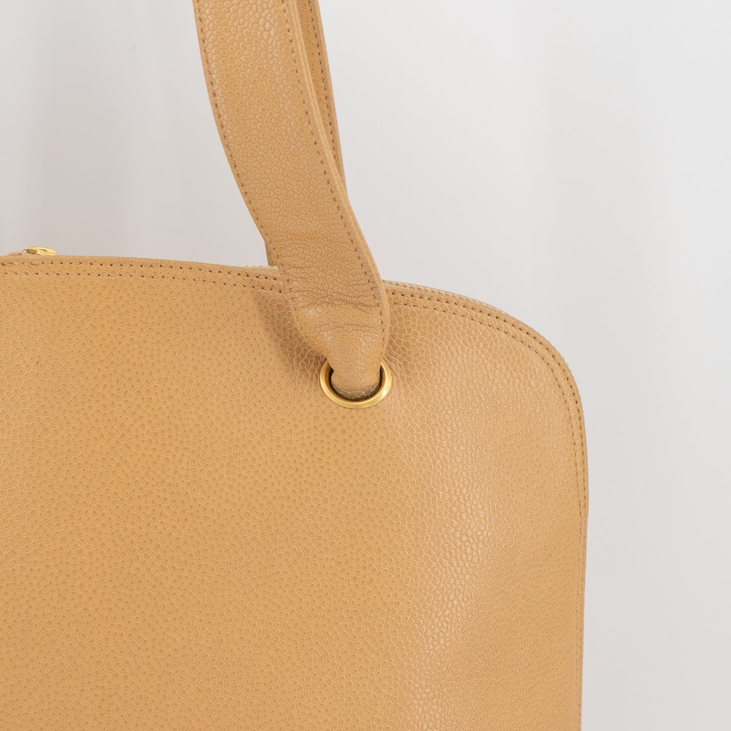 CHANEL VINTAGE golden ball shoulder bag