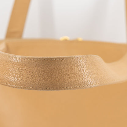 CHANEL VINTAGE golden ball shoulder bag