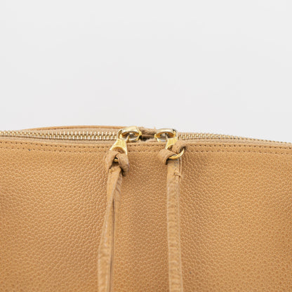 CHANEL VINTAGE golden ball shoulder bag