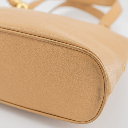 CHANEL VINTAGE golden ball shoulder bag