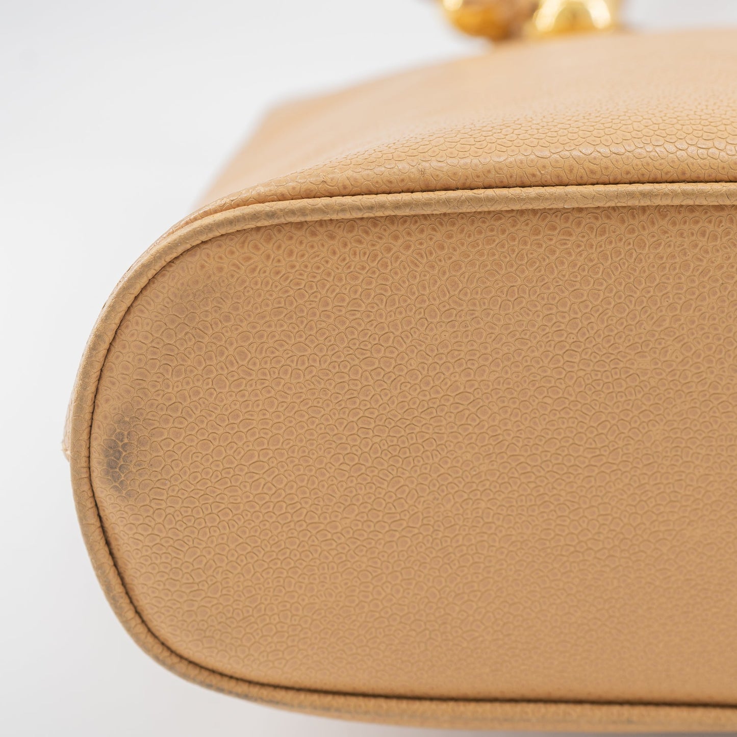 CHANEL VINTAGE golden ball shoulder bag