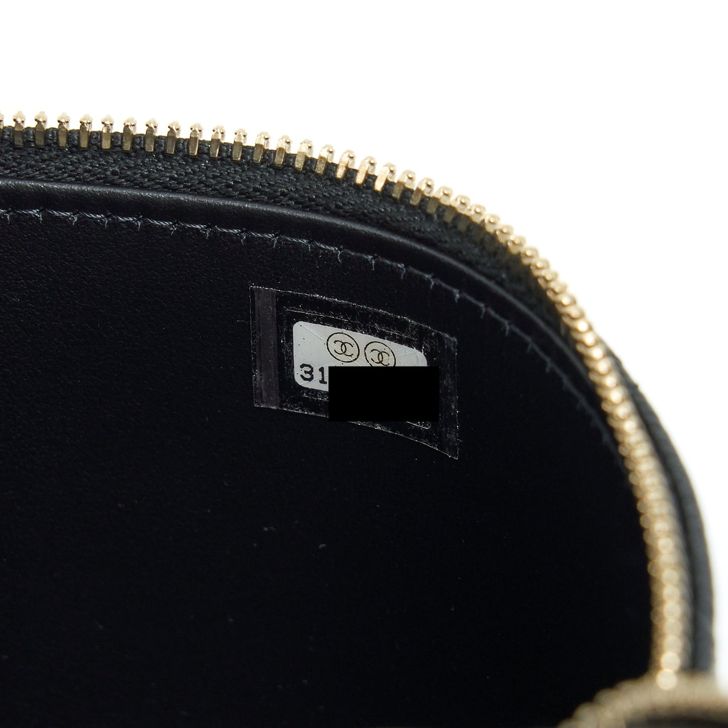 Chanel 22S Letter Top Handle Long Vanity Caviar Black GHW