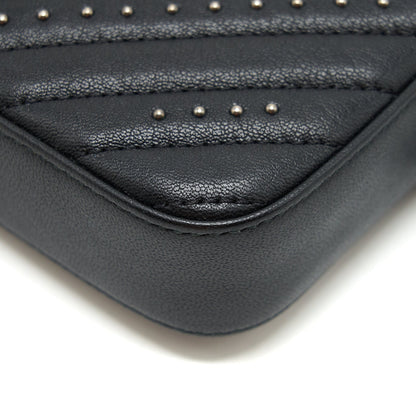 Chanel Reissue Wallet On Chain Calfskin Black Ruthenium Hardware