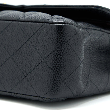 Chanel Medium Classic Double Flap Bag Caviar Black GHW