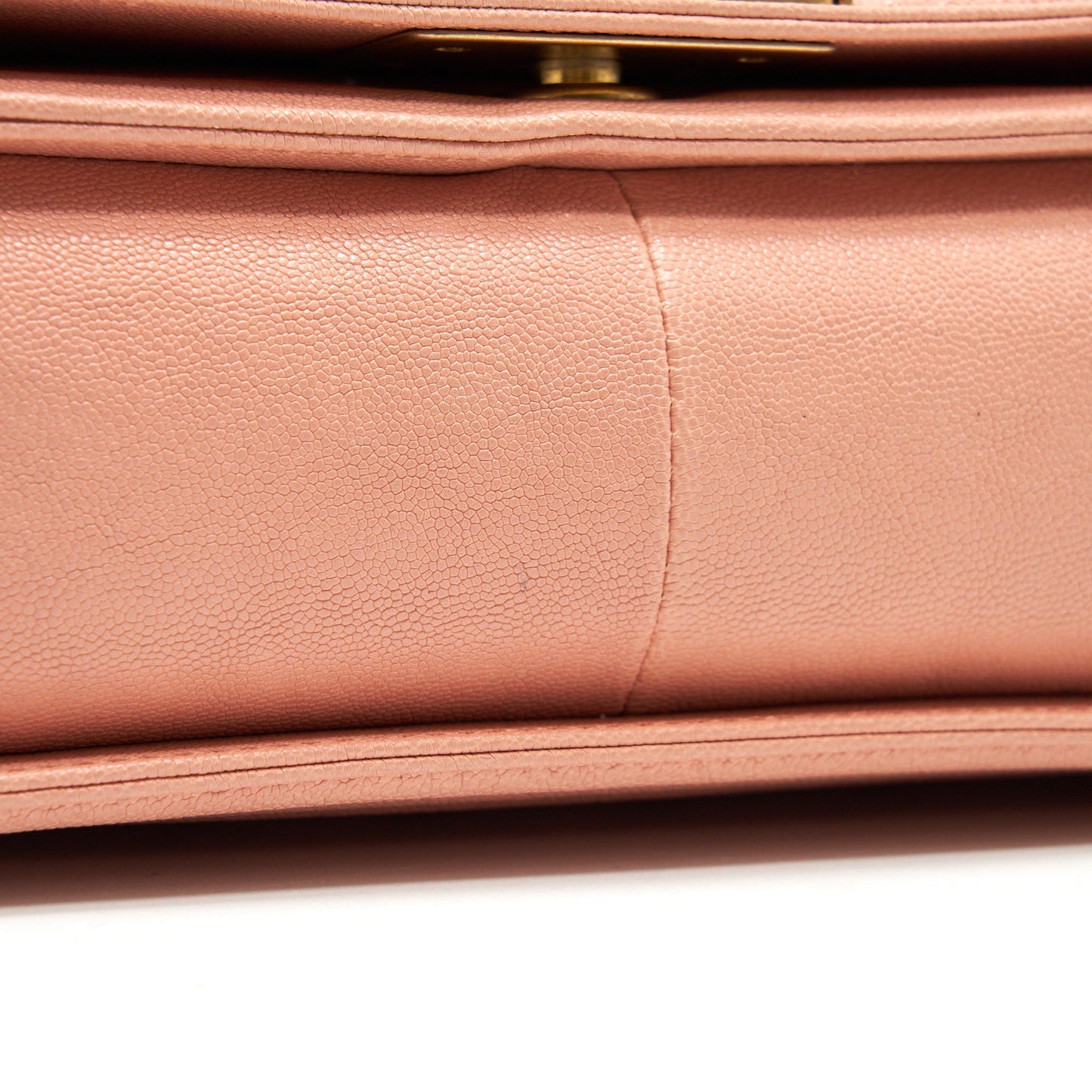 CHANEL MEDIUM BOY CHANEL BAG CAVIAR PINK GHW
