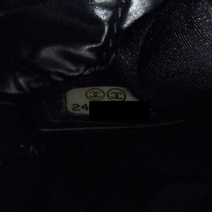 Chanel Boy Clutch Lambskin Black SHW