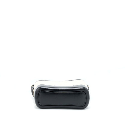 Chanel Small Gabrielle Hobo Bag White/Black Multicolour Hardware
