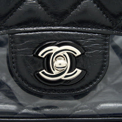 Chanel Transparent Back Pack PVC/Leather Backpack