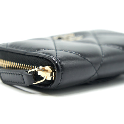 Chanel Zipped Coin Purse Bracelets in Shiny Lambskin