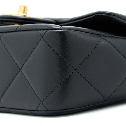 Chanel My Perfect Mini Flap Bag Black GHW (Microchip)