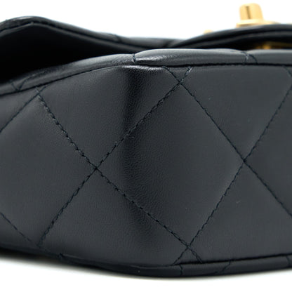 Chanel My Perfect Mini Flap Bag Black GHW (Microchip)