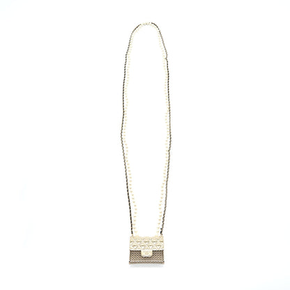 Chanel 2021 The long Necklace with Chain and Pearl